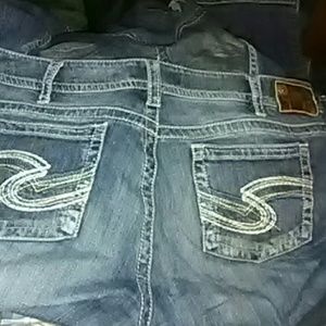 Silver jeans